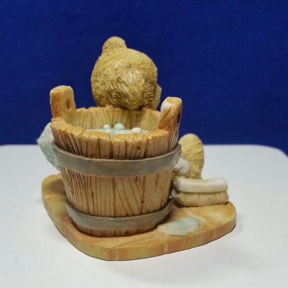 Cherished Teddies Joshua Love Repairs All Figurine Enesco 950556 Hamilton Gifts - Picture 5 of 10